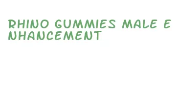 rhino gummies male enhancement