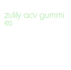 zulily acv gummies