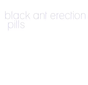 black ant erection pills