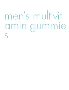 men's multivitamin gummies