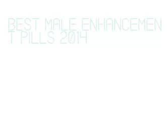 best male enhancement pills 2014