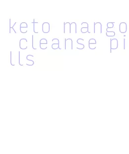 keto mango cleanse pills