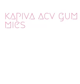 kapiva acv gummies