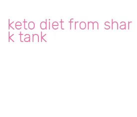 keto diet from shark tank