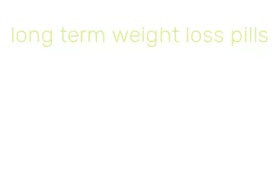 long term weight loss pills