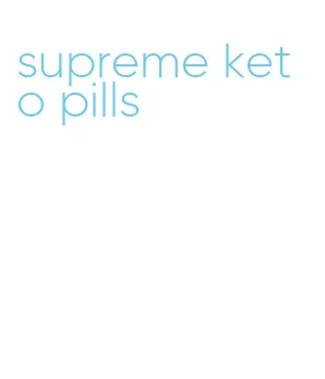 supreme keto pills