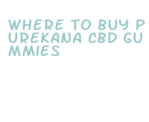 where to buy purekana cbd gummies