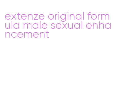 extenze original formula male sexual enhancement