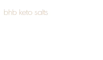 bhb keto salts