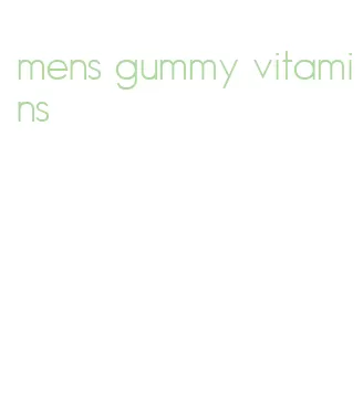 mens gummy vitamins