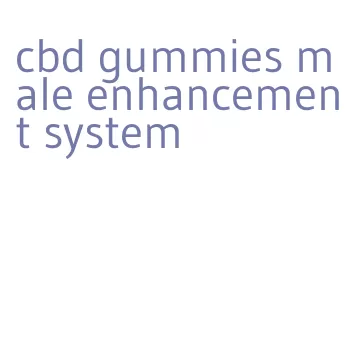 cbd gummies male enhancement system