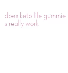 does keto life gummies really work