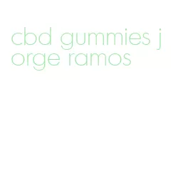 cbd gummies jorge ramos