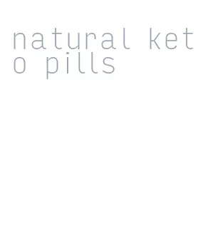 natural keto pills