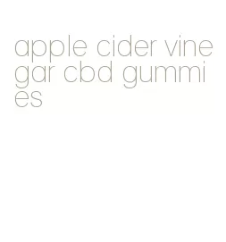 apple cider vinegar cbd gummies