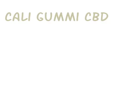 cali gummi cbd