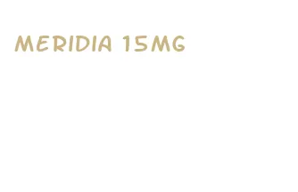 meridia 15mg