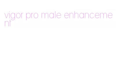 vigor pro male enhancement