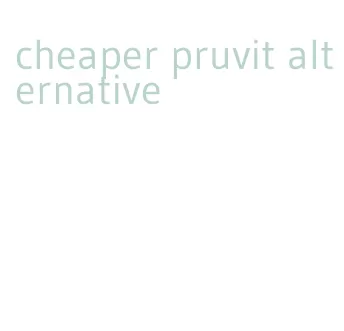 cheaper pruvit alternative