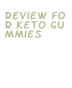 review for keto gummies