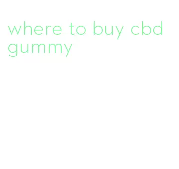 where to buy cbd gummy