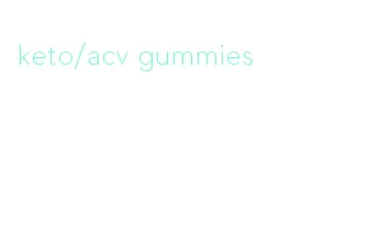 keto/acv gummies