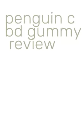 penguin cbd gummy review