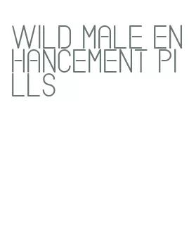 wild male enhancement pills