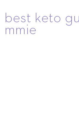 best keto gummie