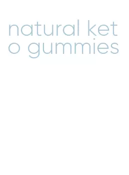 natural keto gummies