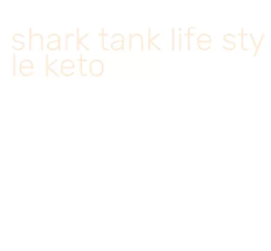 shark tank life style keto