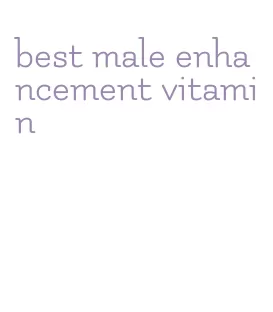 best male enhancement vitamin