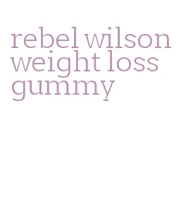 rebel wilson weight loss gummy