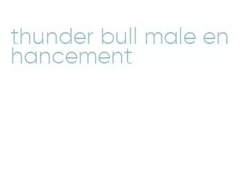 thunder bull male enhancement