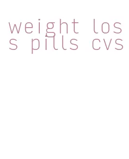 weight loss pills cvs