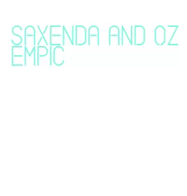 saxenda and ozempic