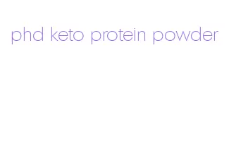 phd keto protein powder