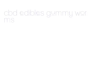 cbd edibles gummy worms