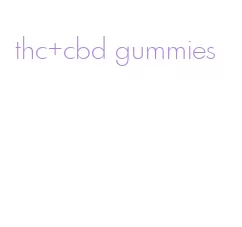 thc+cbd gummies