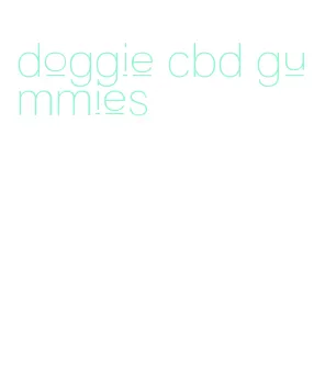 doggie cbd gummies