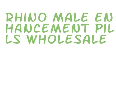 rhino male enhancement pills wholesale