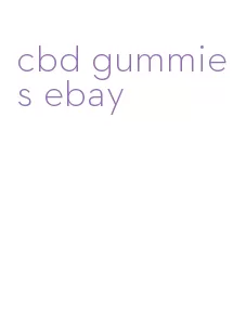 cbd gummies ebay