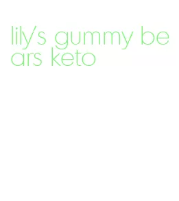 lily's gummy bears keto