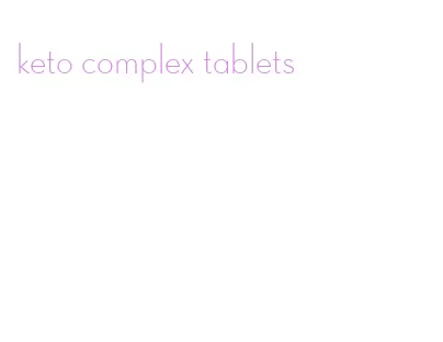 keto complex tablets