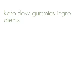 keto flow gummies ingredients