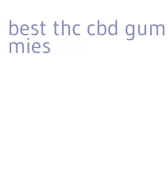 best thc cbd gummies