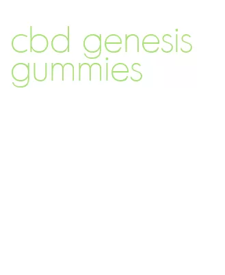 cbd genesis gummies