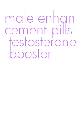 male enhancement pills testosterone booster