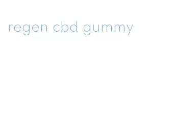 regen cbd gummy