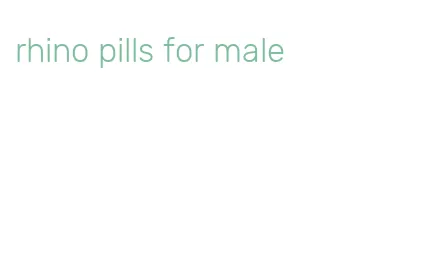 rhino pills for male